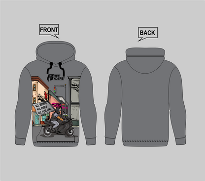 Motorcycle Fundraiser Hoodie (Ruff Ryders)