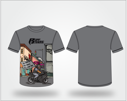 Motorcycle Fundraiser T-Shirt  (Ruff Ryders)