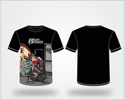 Motorcycle Fundraiser T-Shirt  (Ruff Ryders)