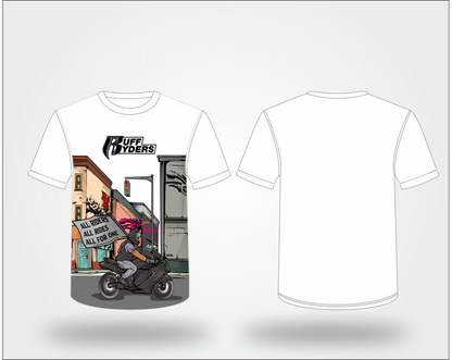 Motorcycle Fundraiser T-Shirt  (Ruff Ryders)